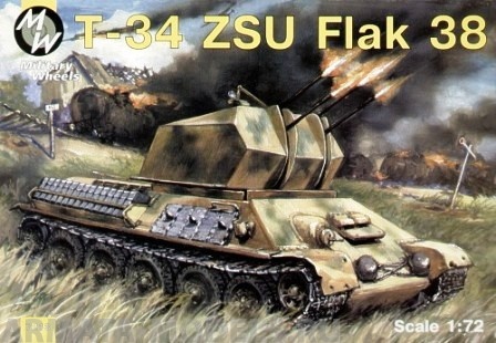 MW7213 T-34 ZSU Flak 38  GERMANY MILITARY WHEELS KITS