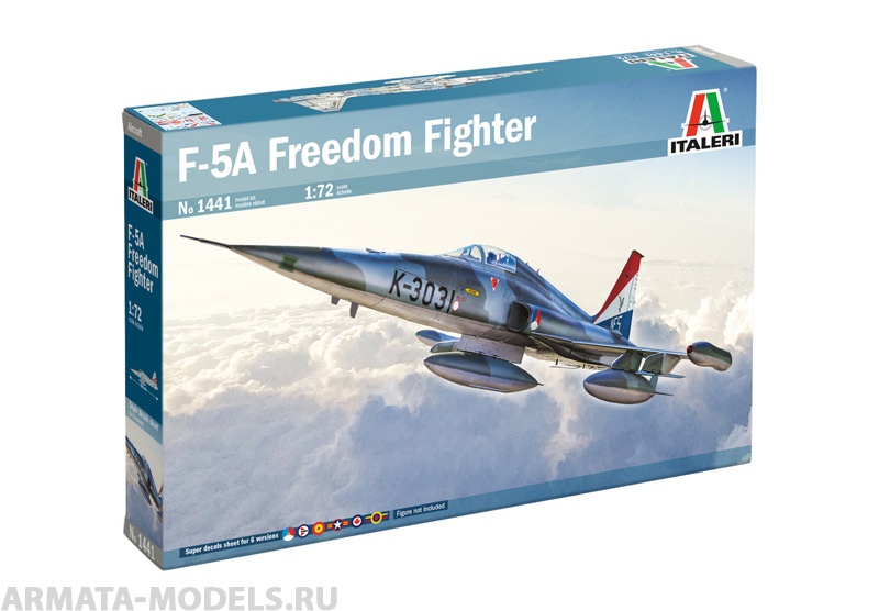 1441ИТ F-5A FREEDOM FIGHTER Italeri