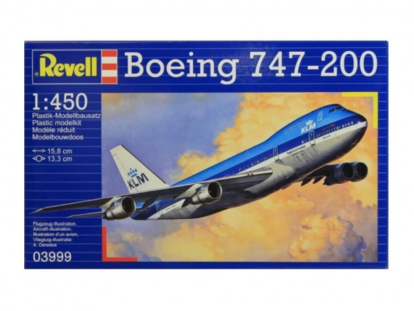 03999 Самолет Пассажирский Boeing 747-100 Revell