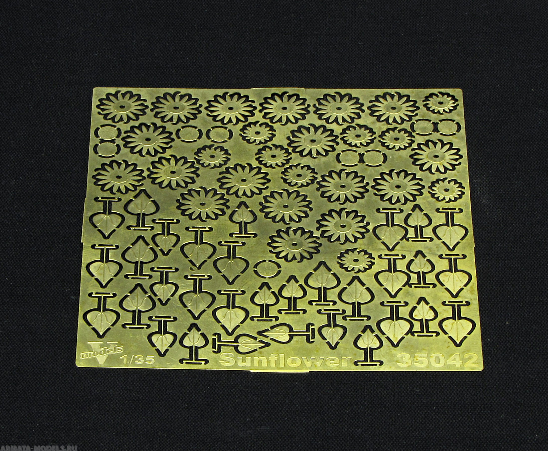 35042VM Фототравление Sunflower