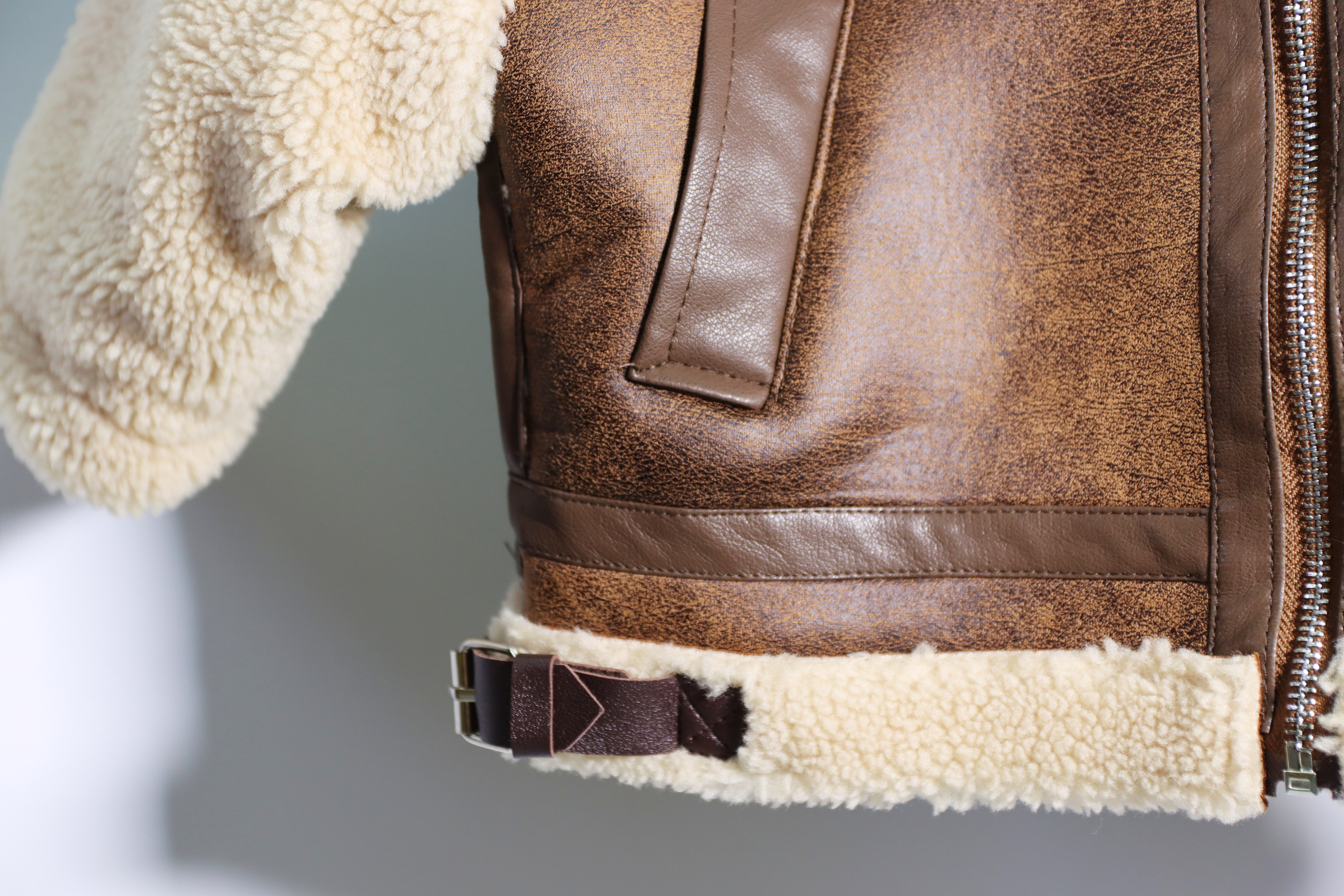 Детская дубленка