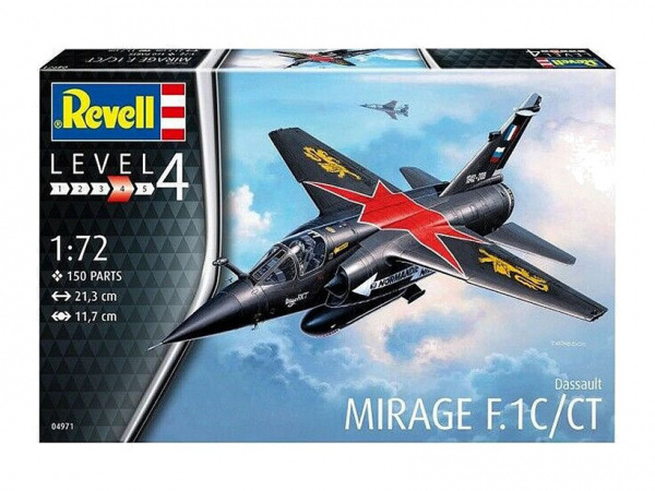 04971RE Лёгкий многоцелевой истребитель Дассо «Мираж»  F.1C Revell