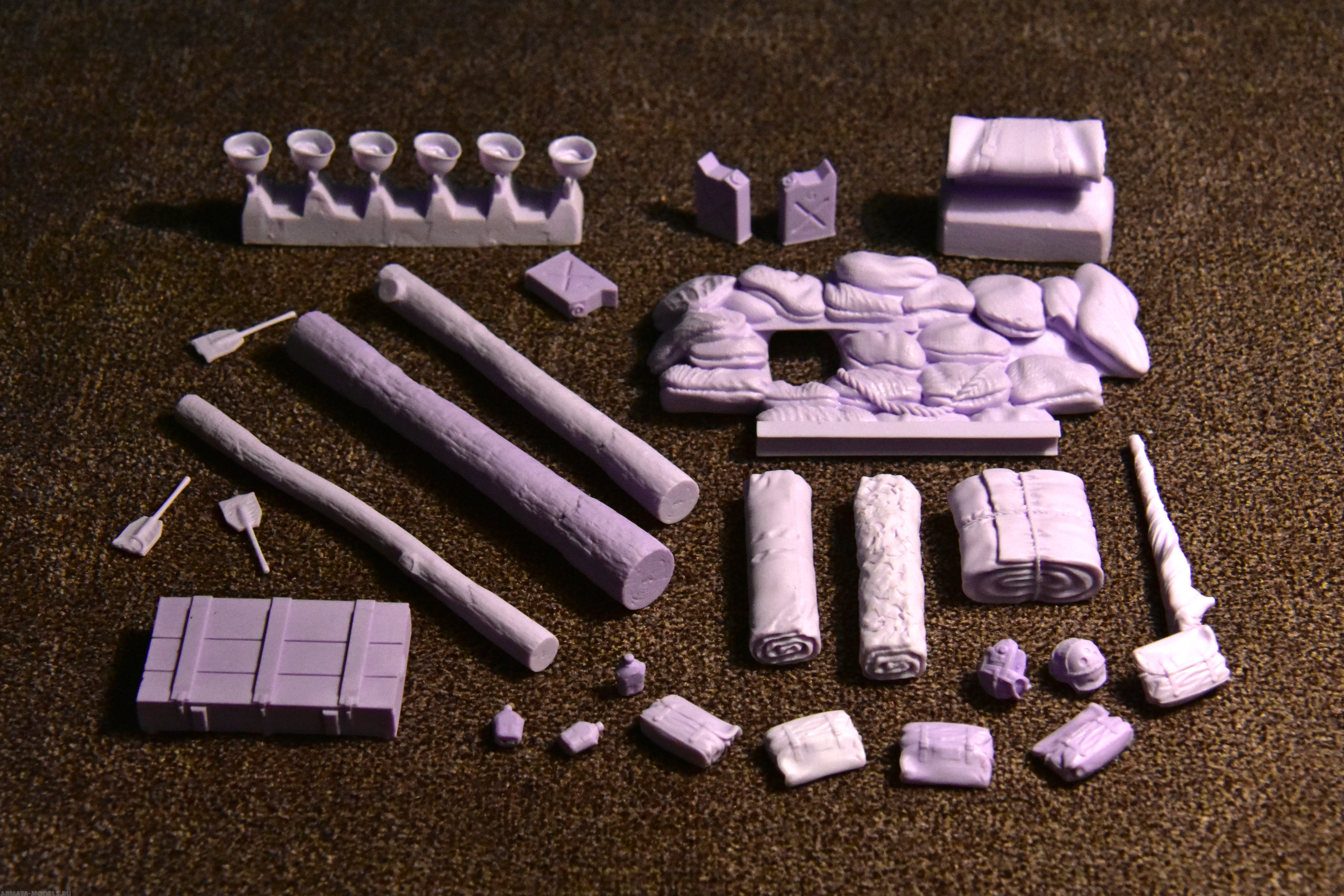 AM72180 Обвес на Шерман, 1/35 