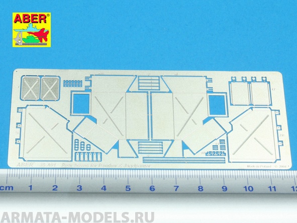 ABR-35-A91  Дополнения для  Rear boxes for Panther tanks&Jagdpanter для  1/35