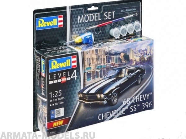 67662RE Набор Автомобиль 1968 Chevy Chevelle Revell
