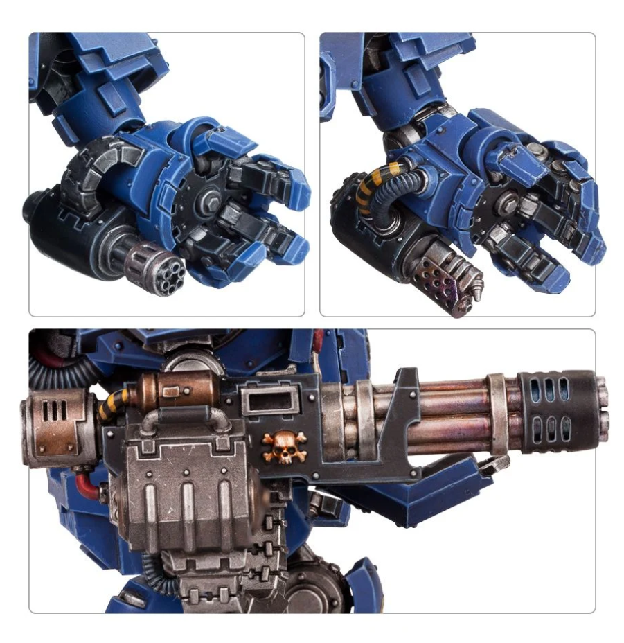 48-77GW Набор Космодесант. Примарис Дредноут Искупитель (Space Marines Primaris Redemptor Dreadnought)