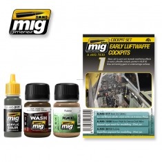 AMIG7430 Ammo Mig Набор для создания реалистичных эффектов EARLY LUFTWAFFE COCKPITS