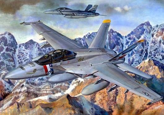 03205P Boeing F/A-18F Super Hornet Trumpeter