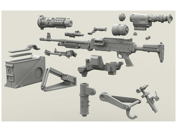 LF3D015 M240 SWING ARM VAR.2 SET (1/35 SCALE)
