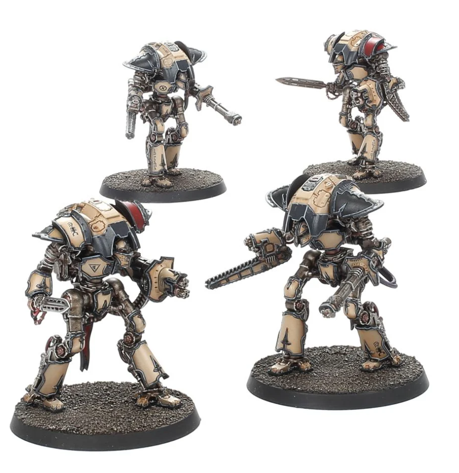 400-37GW Набор Адептус Титаникус. Рыцари Церастус: Ахерон и Кастигатор (Adeptus Titanicus: Cerastus Knights Acheron & Castigator)