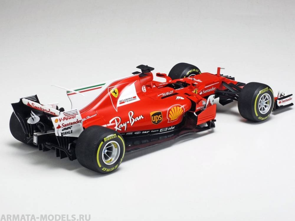 20068 Ferrari SF70H сезона 2017г. Tamiya