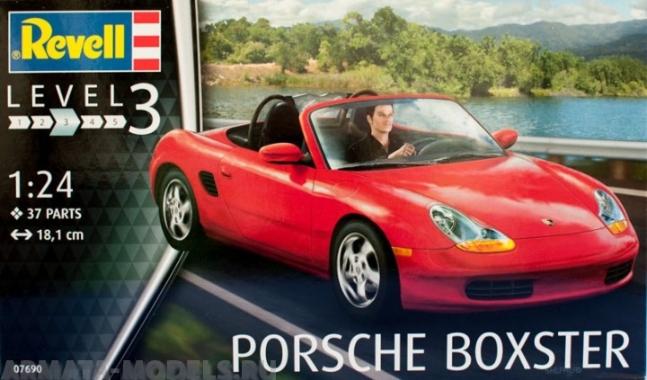 07690 Родстер Porsche Boxster Revell