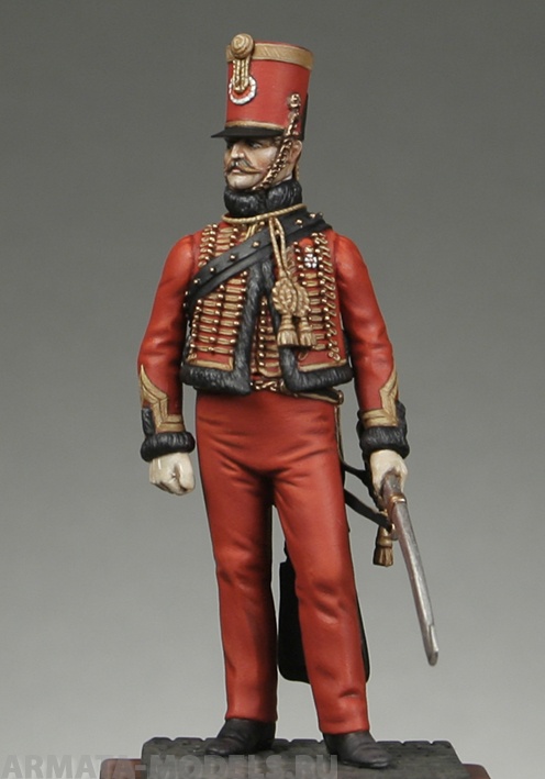 PV06 Офицер егерей 2-ого полка Молодой Гвардии Metal Modeles