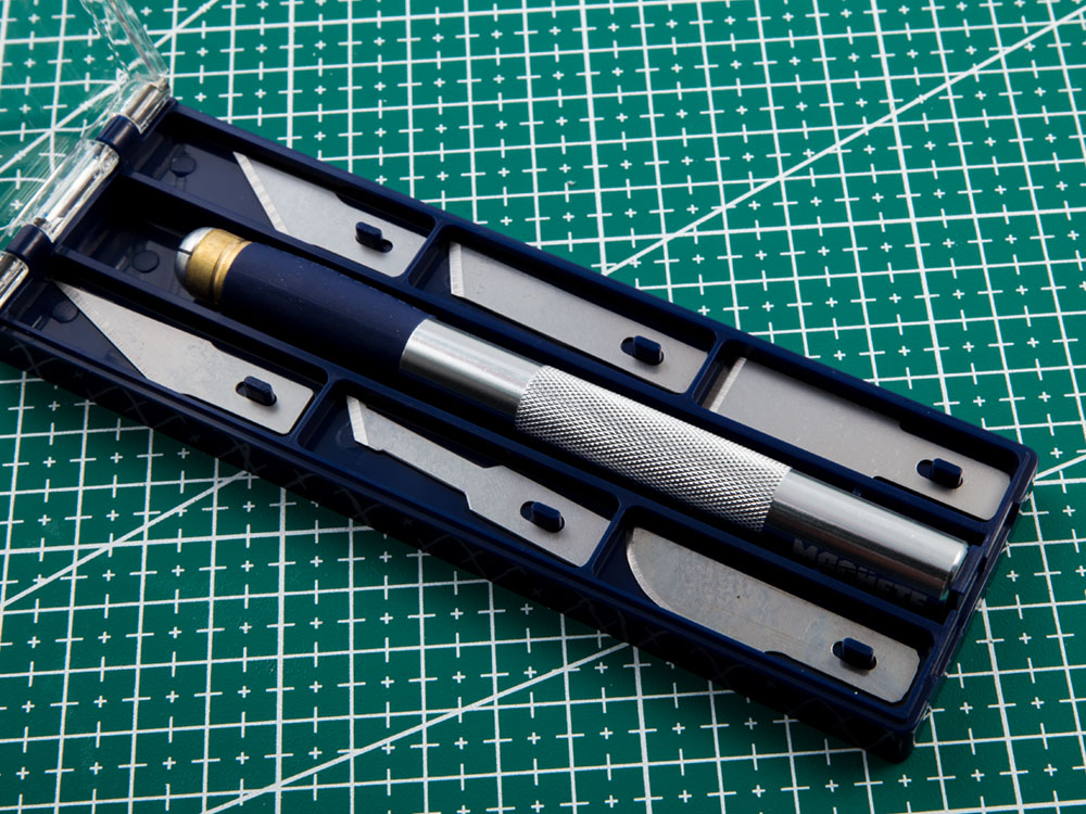 0608MCH Модельный нож: 6 профильных лезвий