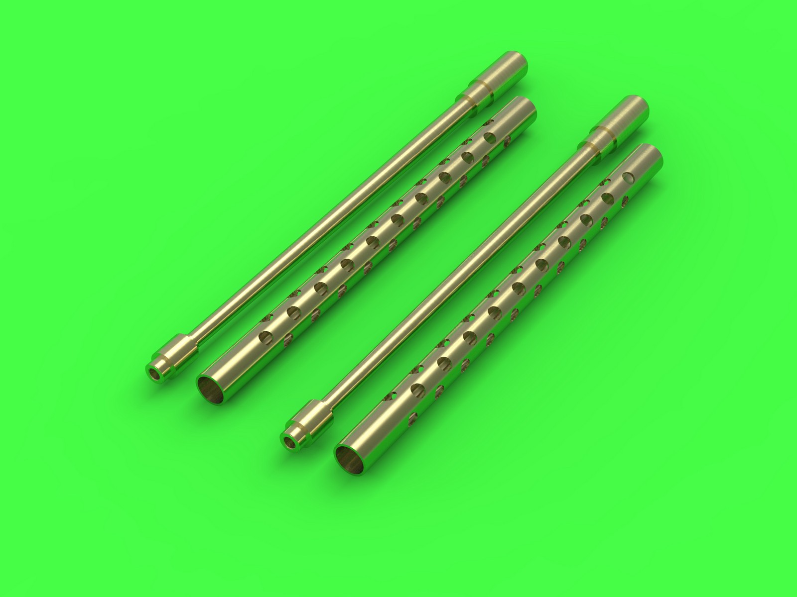 AM-32-119 B-24 Liberator - набор из 10 стволов для самолетов Browning M2 калибра .50 с (для Hobby Boss)