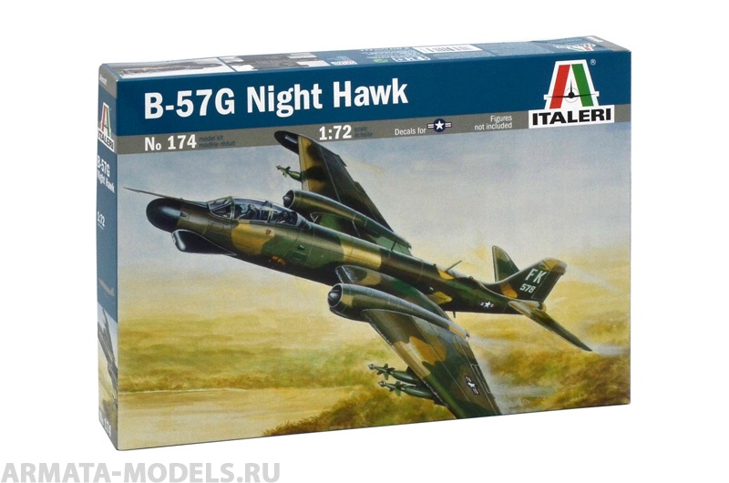 174ИТ Самолет B-57G Night Hawk Italeri