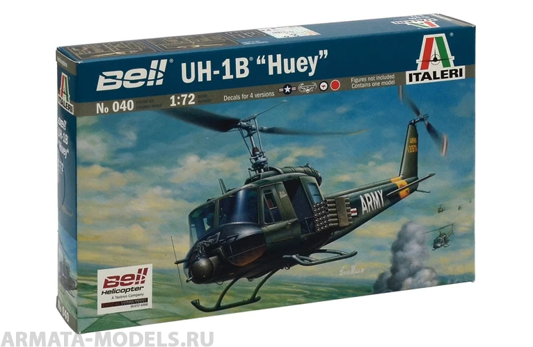 040ИТ Вертолет UH-1B Huey Italeri