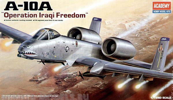 12402 Самолет  A-10  Тандерболт II в Ираке  Academy