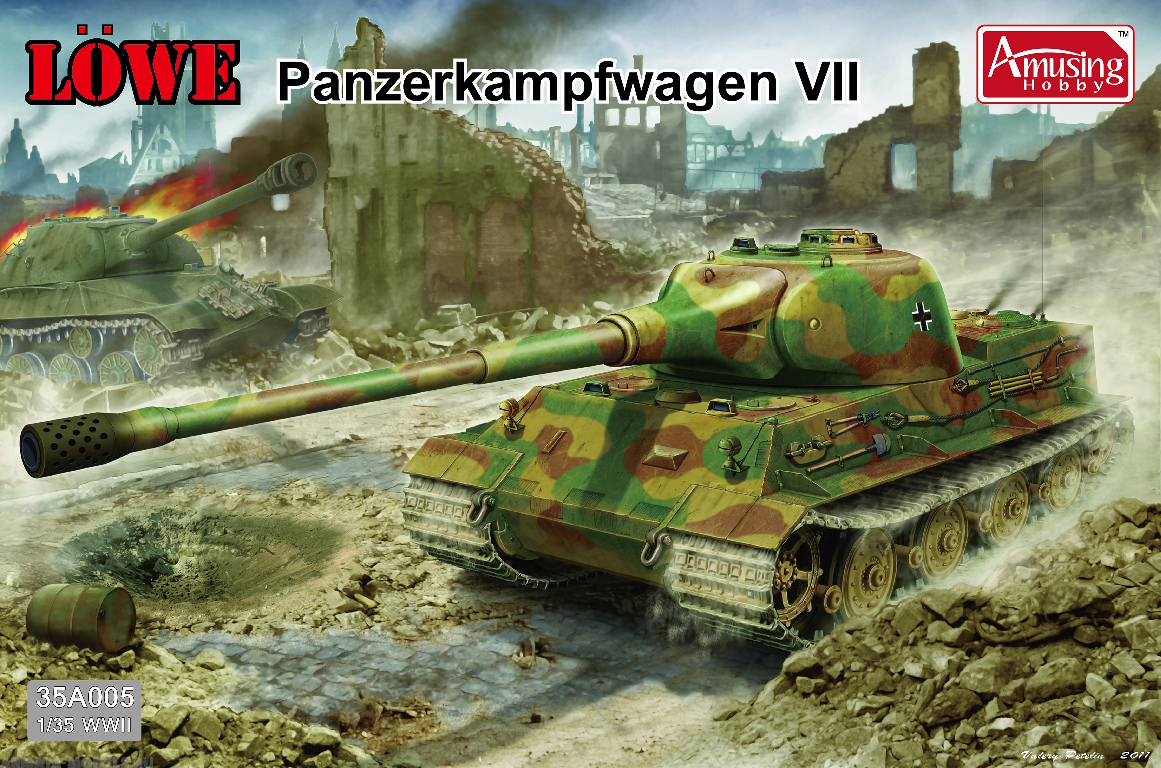 AH35A005 Panzerkampfwagen VII Lowe Amusing Hobby