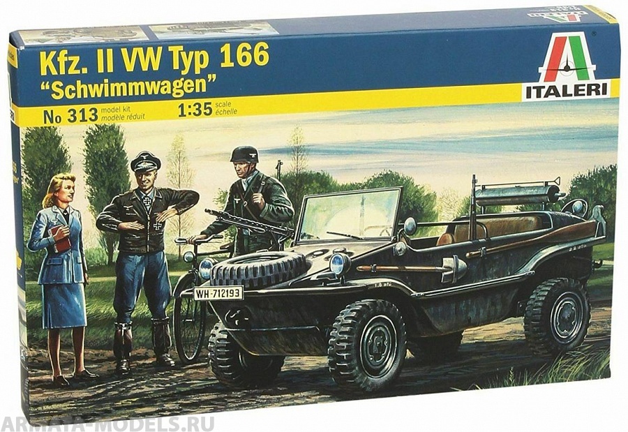313ИТ Автомобиль Kfz.69 Schwimmwagen Italeri