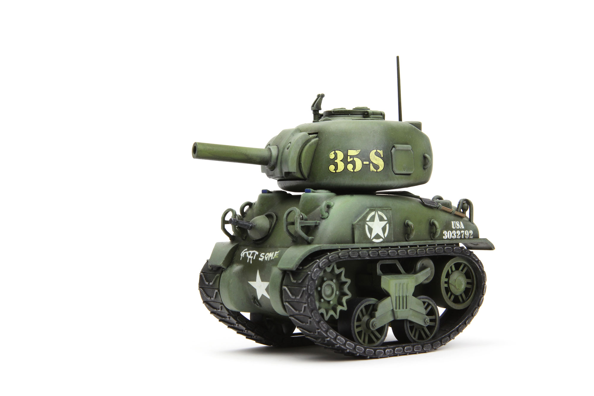 WWT-002 U.S. Medium Tank M4A1 Sherman Meng