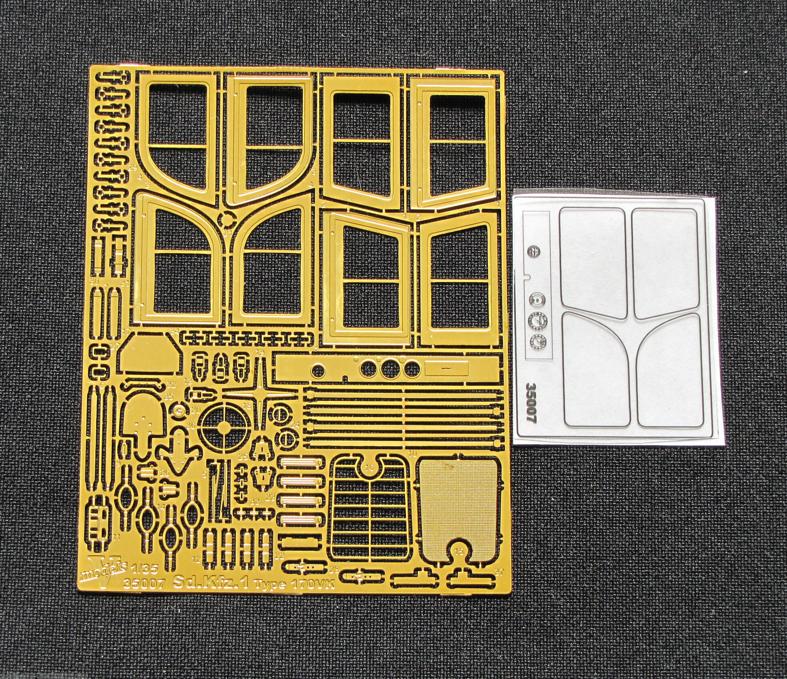 35007VM Фототравление SD KFZ-1 type 170VK