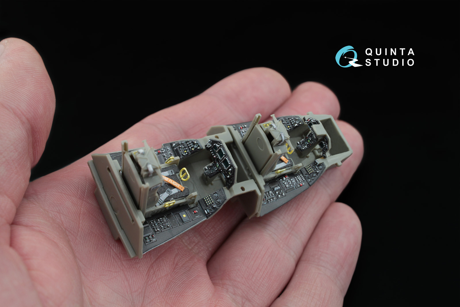 QD48033 1: 48 3D Декаль интерьера  кабины F-16I (для модели Kinetic)
