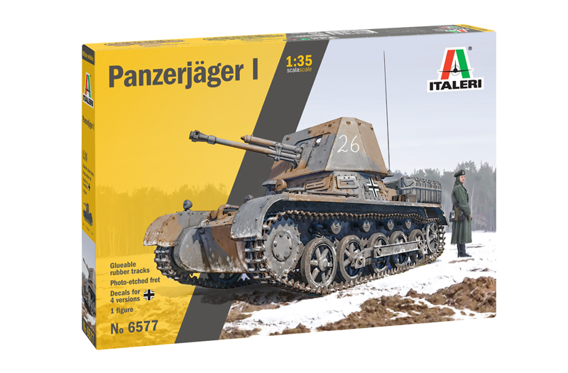 6577ИТ Танк PANZERJAGER I (10013160/170621/0366752, ИТАЛИЯ ) Italeri