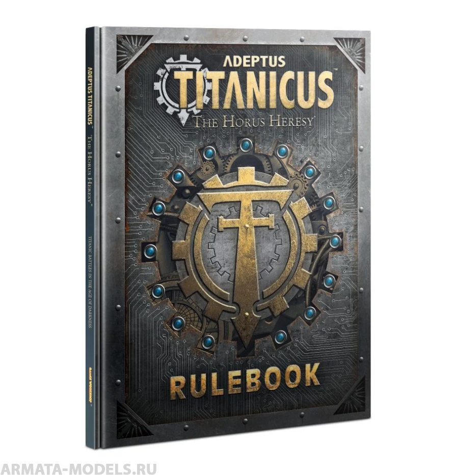 400-39GW Книга правил Адептус Титаникус. Ересь Хоруса (англ.) (Adeptus Titanicus: The Horus Heresy Rulebook (HB, Eng))