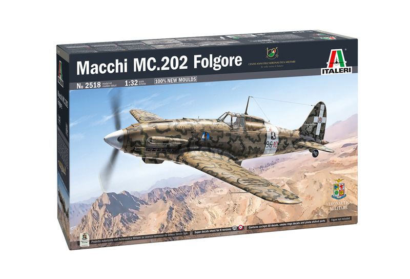 2518ИТ MACCHI MC. 202 FOLGORE Italeri