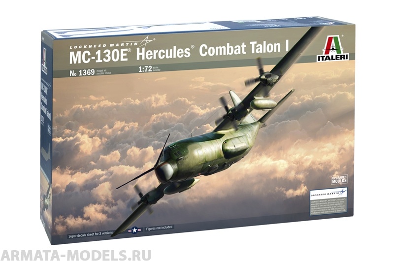 1369ИТ САМОЛЕТ HERCULES MC-130H Italeri