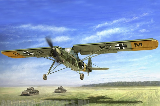 80180 Самолет  Fieseler Fi-156 A-0/C-1 Storch Hobby Boss