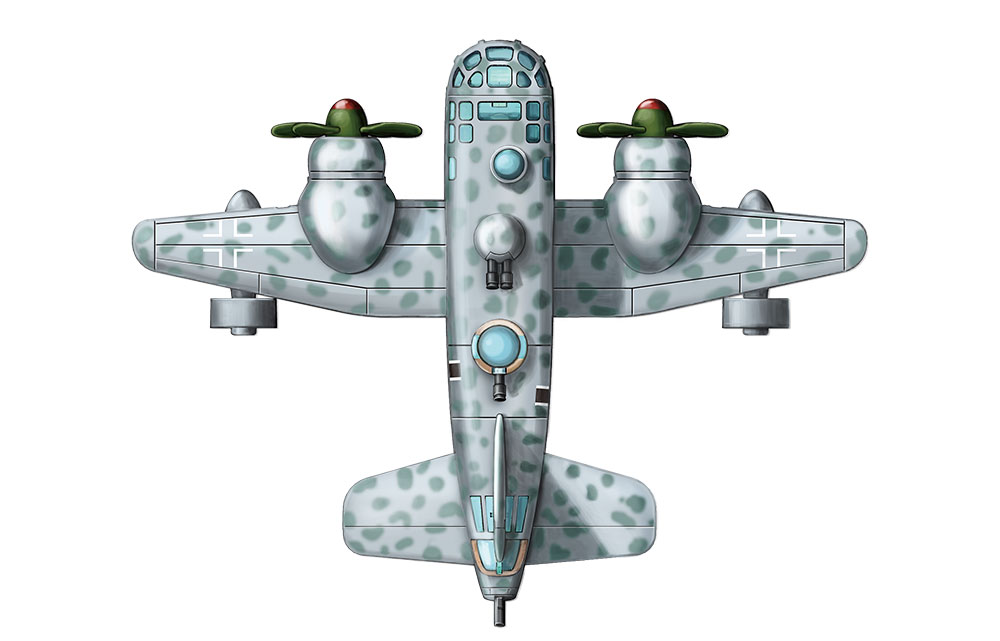 mPLANE-003 HE 177 BOMBER Meng