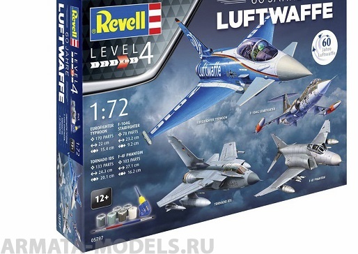 05797 Подарочный  60-ти летие военно-воздушных сил Германии Revell