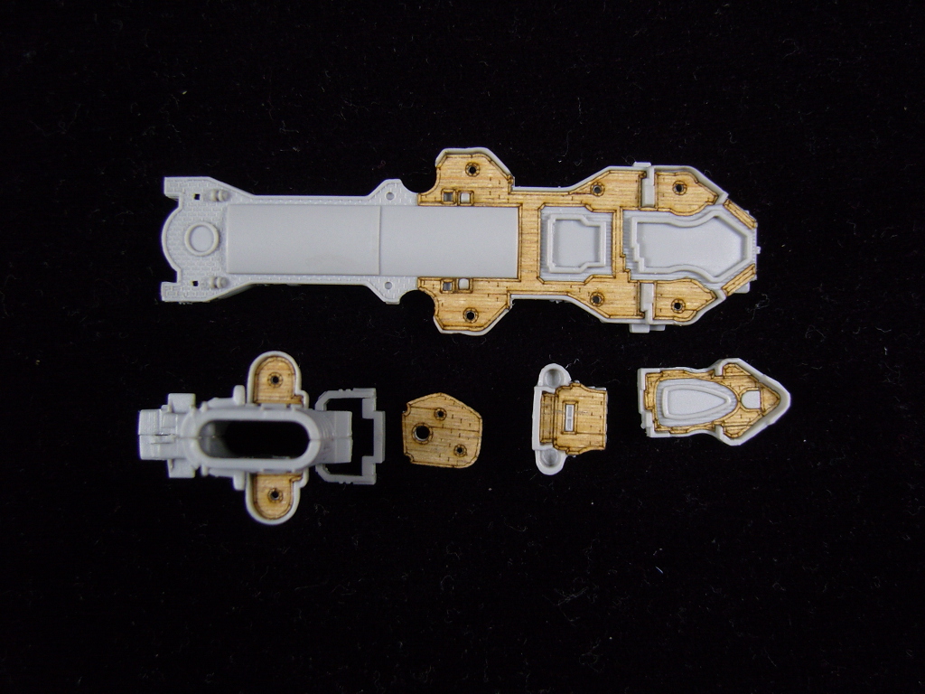 AW20028 Деревянная палуба для DKM Prinz Eugen 1942