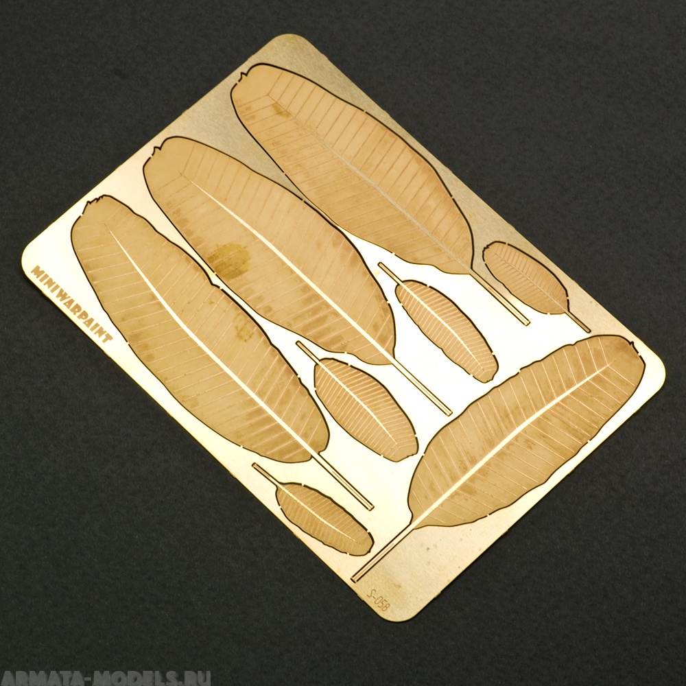 S-058 Листья банана, размер M