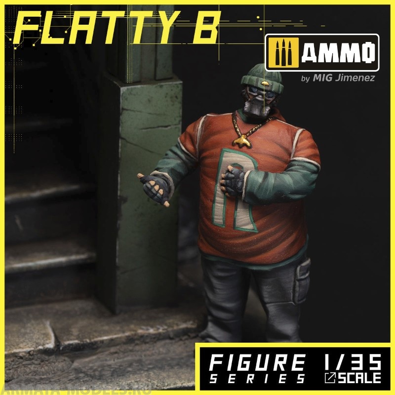 MR-AM56 Миниатюра Flatty B Alternity Miniatures