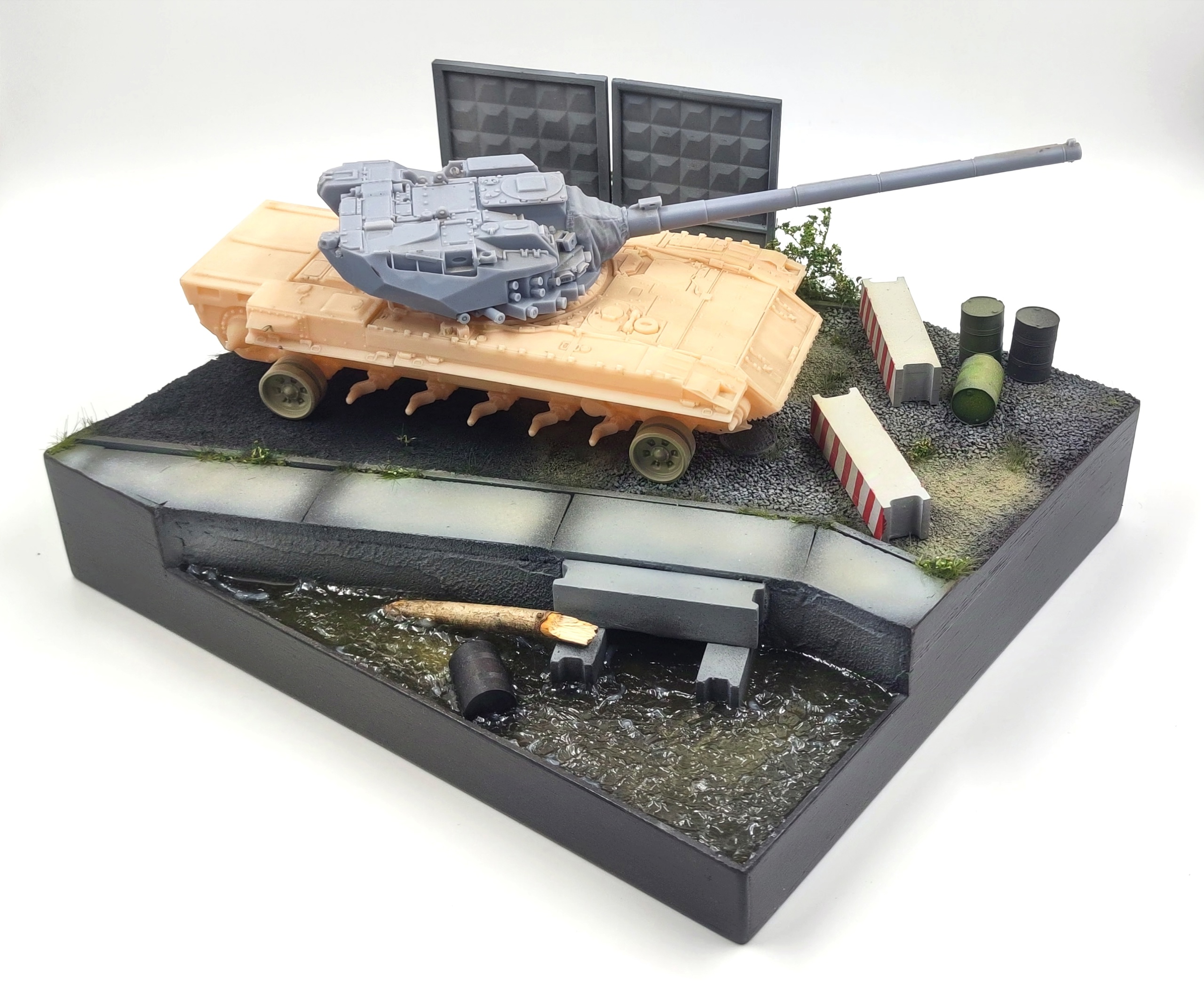 HE-35130 Подставка заброшенная дорога в часть Размер 35*30см