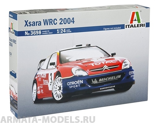 3698ИТ Автомобиль WRC Citroen Italeri