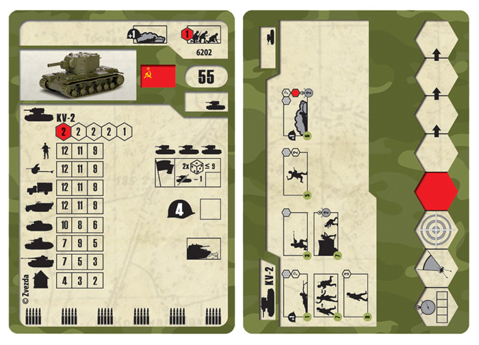 6202 Советский тяжелый танк КВ-2 Звезда