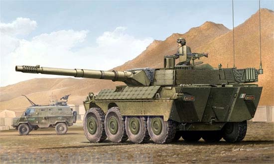 01563 Танк  Centauro с доп. бронированием Trumpeter