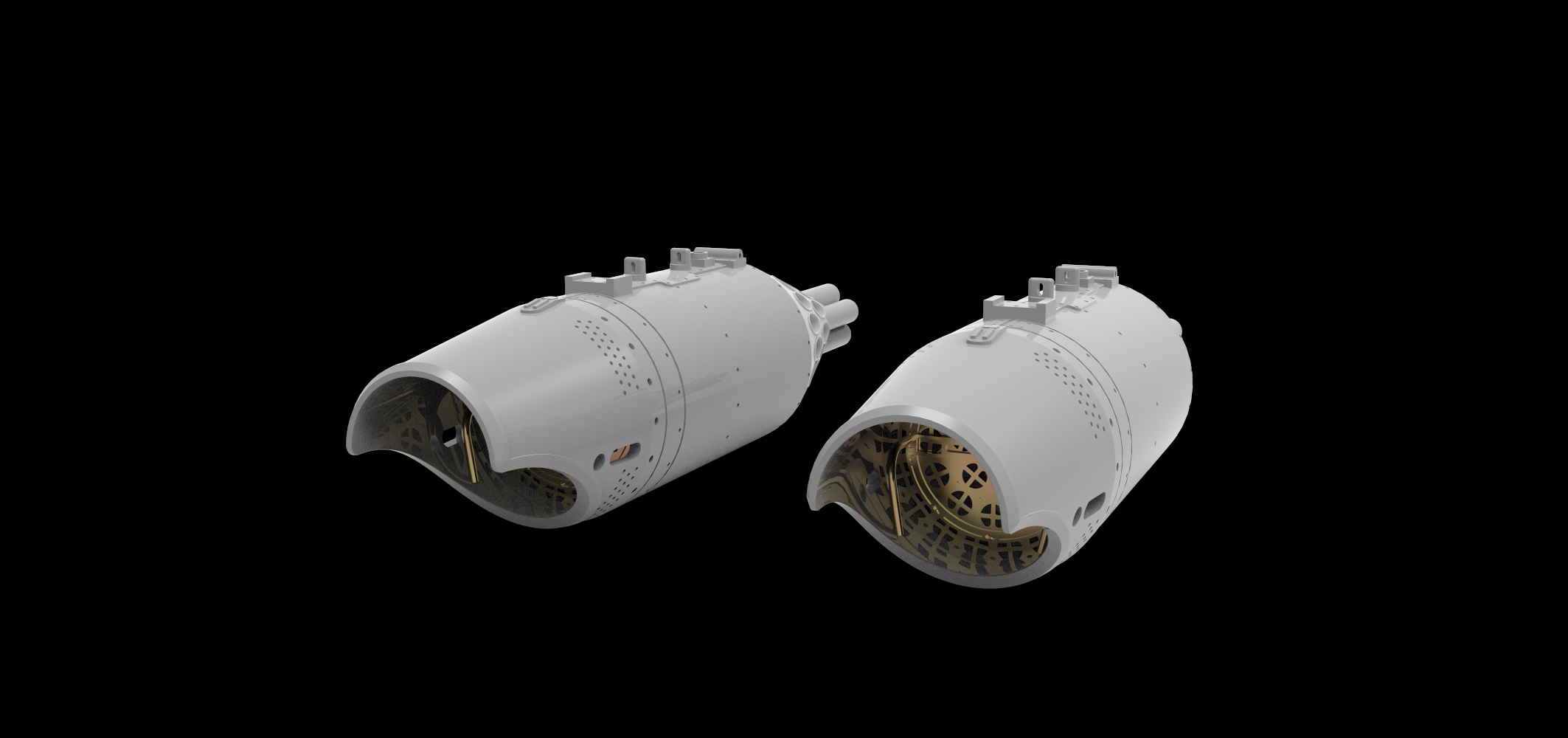 AM4834 Блок нурс УБ-32А-24 (2 шт.), 1/48