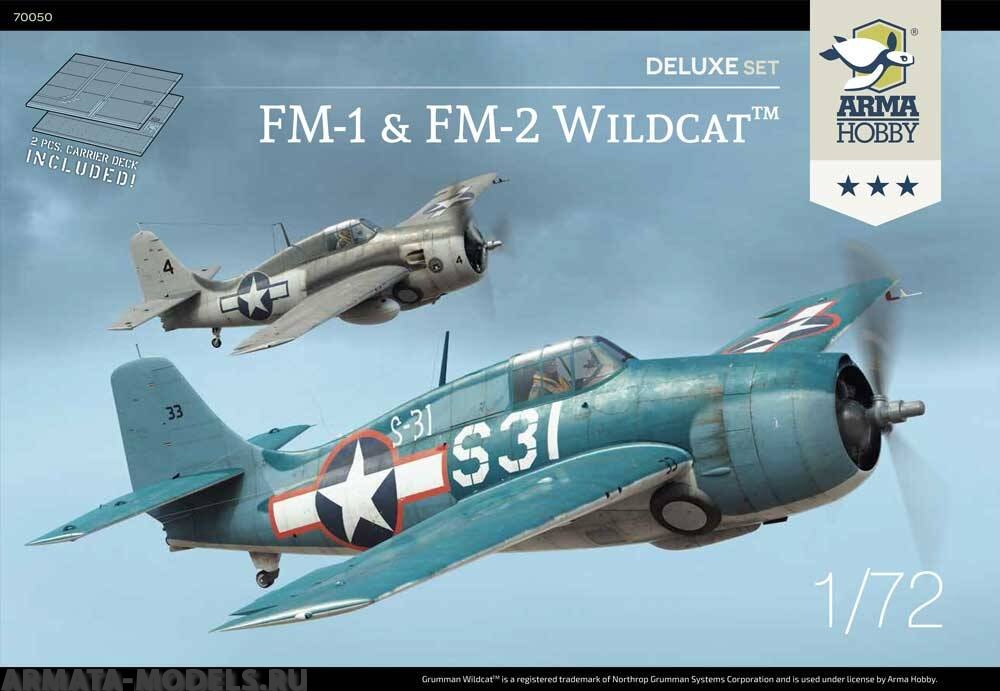 AH70050 FM-1 и FM-2 Wildcat™ Arma Hobby