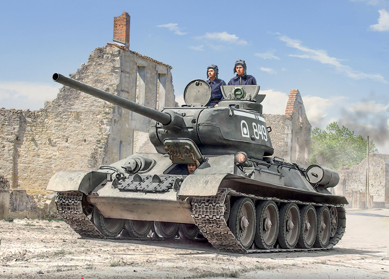 6758ИТ Т34/85 ЗАВОД 112 Italeri