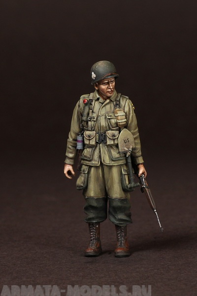 35148SOGA 1 Lieutenant, 101st Airborne, WW II. SOGA Miniatures