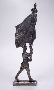 Н-17-011 Знаменосец Президентского полка. На параде Солдатики "Ура"