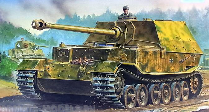 07204 Танк  Элефант Trumpeter