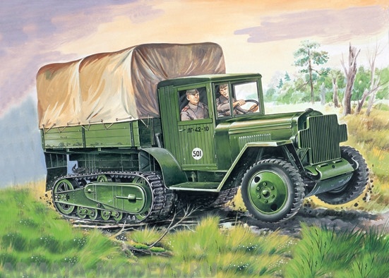 ЕЕ35153 ЗИС-42 Армейский вездеход Восточный экспресс