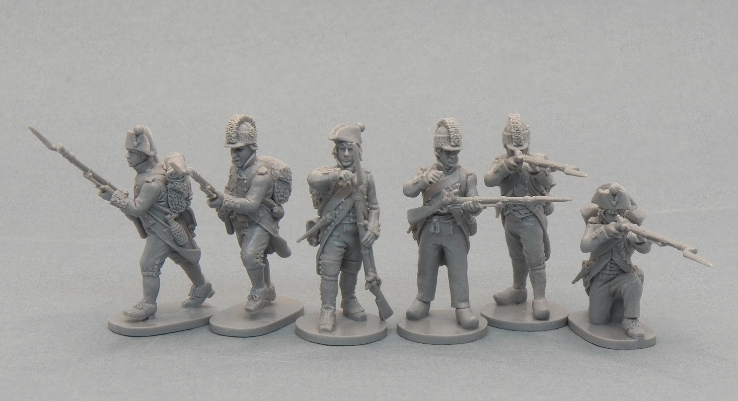 015.11 Французская революционная пехота: фузилеры, 1792-1796 Аванпост