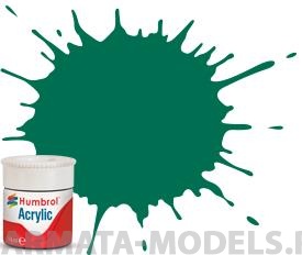 AB2409 Краска акриловая железнодорожные цветаМалахитовый зеленый RC409 Acrylic Rail Paint